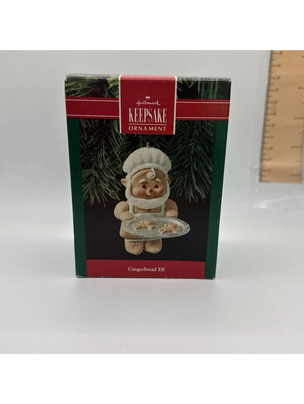 Hallmark 1990 Keepsake Baking Ornament ~ GINGERBREAD ELF BAKER with Box